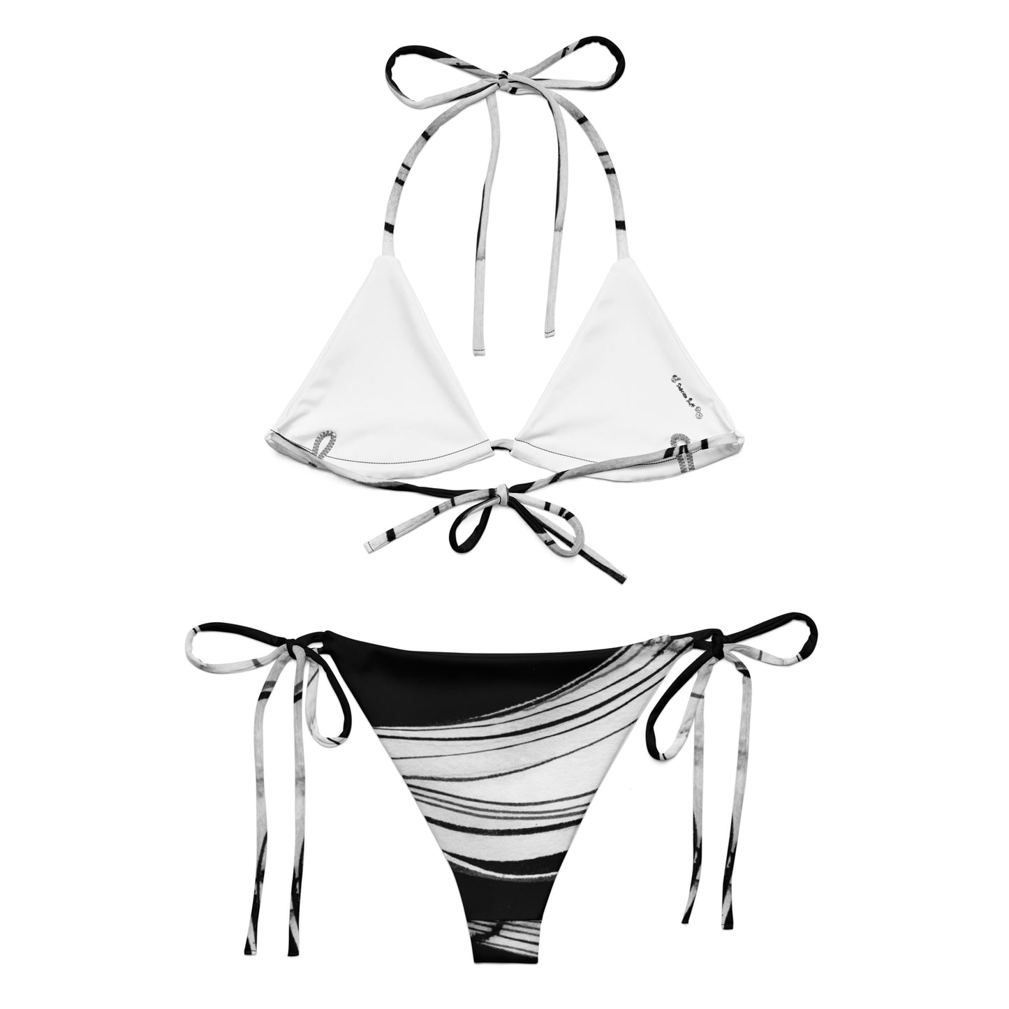 Witchy Incense Smoke All-Over Print Recycled String Bikini